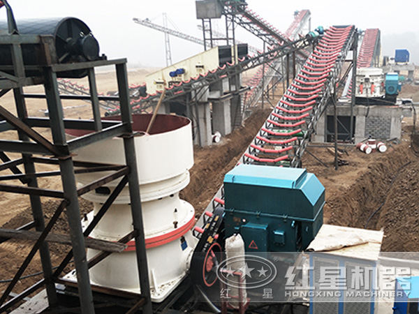 單缸圓錐破碎機生産現場實拍圖 單缸圓錐破碎機生産現場實拍圖