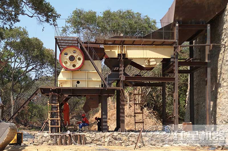 颚式破碎機生産現場圖 颚式破碎機生産現場圖