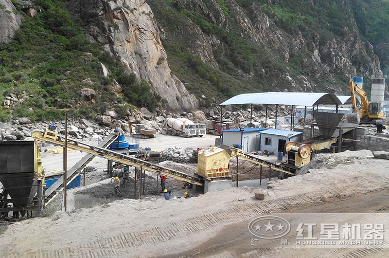 石子生産線時産200噸現場,讓您一睹風采! 石子生産線時産200噸現場,讓您一睹風采!