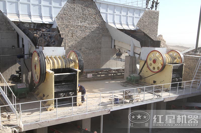 碎石機颚破破碎處理現場應用圖片 碎石機颚破破碎處理現場應用圖片