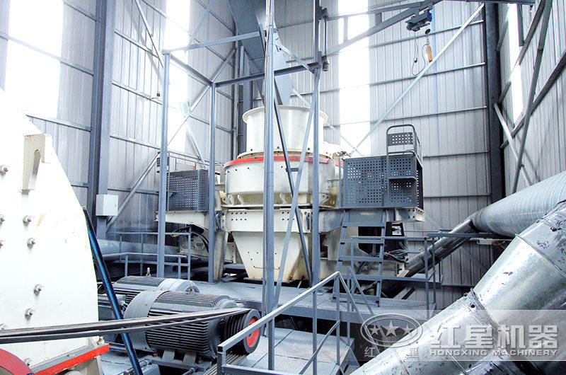 新型制砂機現場應用 新型制砂機現場應用