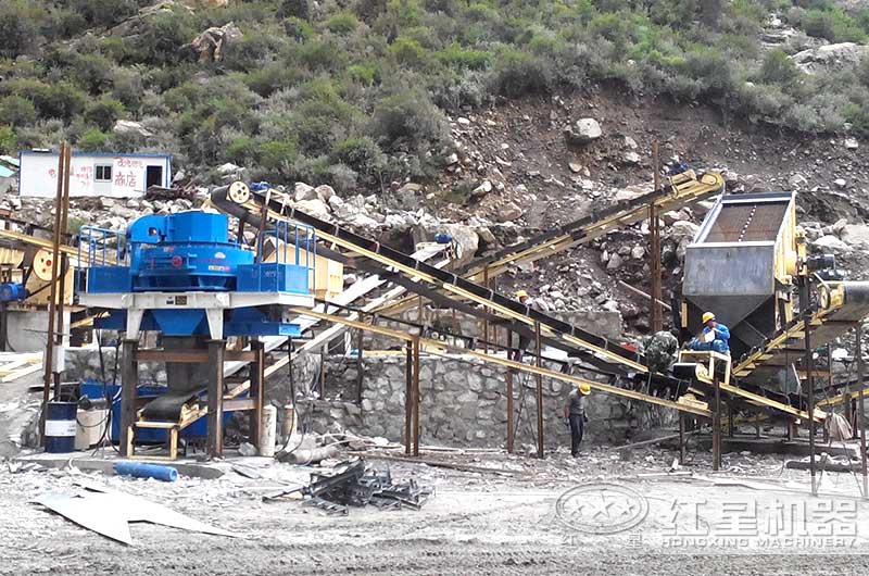 時産30噸大型沙場設備配置現場 時産30噸大型沙場設備配置現場