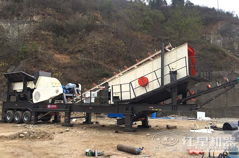 小型移動石子機更能适應複雜的作業環境 小型移動石子機更能适應複雜的作業環境