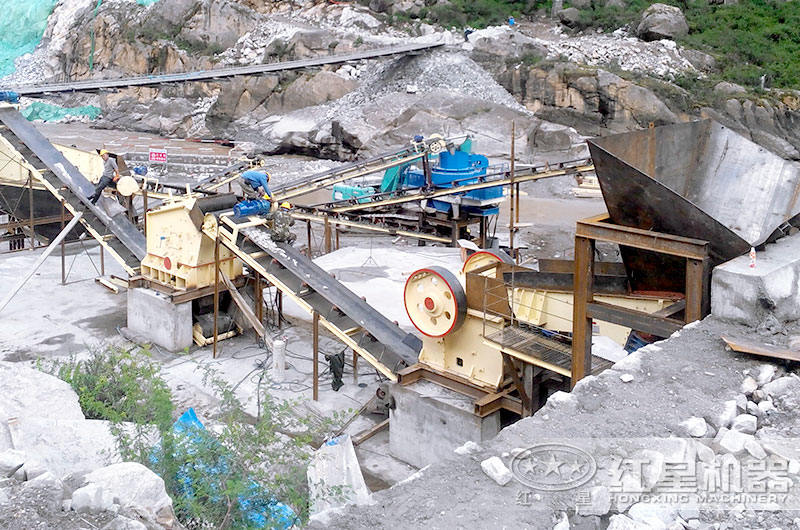 鵝卵石打沙機生産現場 鵝卵石打沙機生産現場