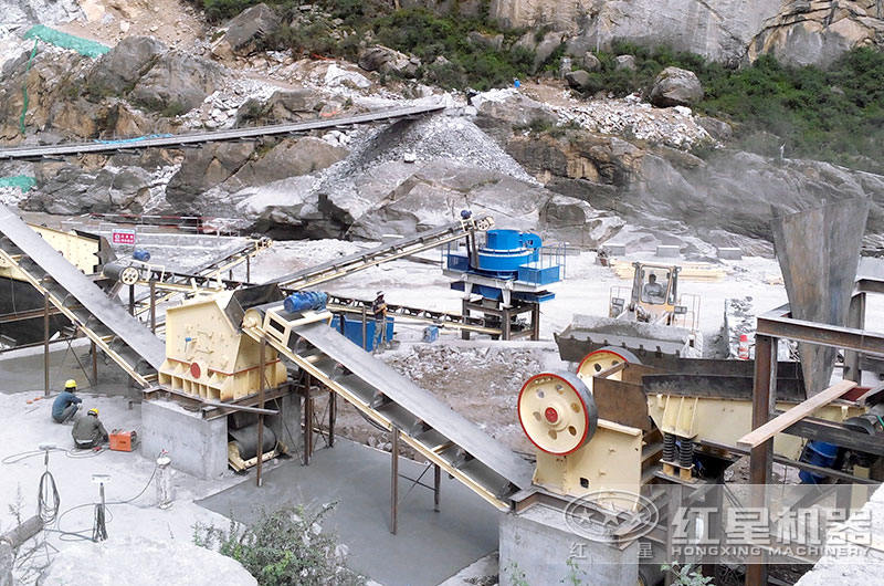 砂石破碎機生産現場 砂石破碎機生産現場