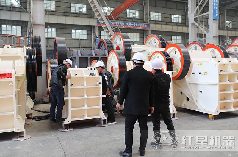 紅星客戶到場參觀考察沙場設備 紅星客戶到場參觀考察沙場設備