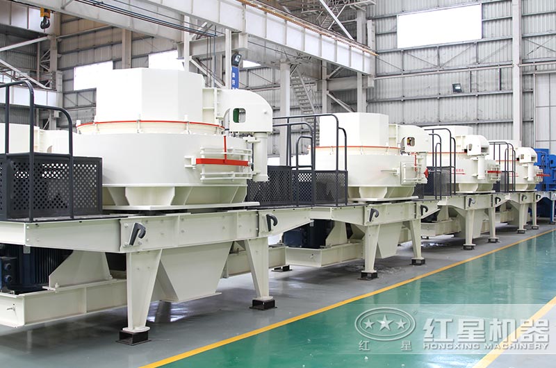 河石制砂機車間實拍圖 河石制砂機車間實拍圖