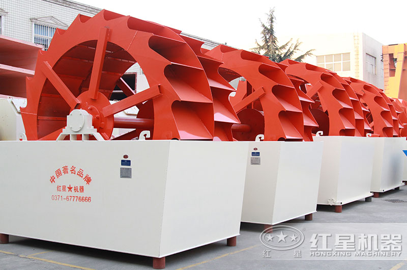 中小型砂石廠更多用輪鬥式洗砂機 中小型砂石廠更多用輪鬥式洗砂機