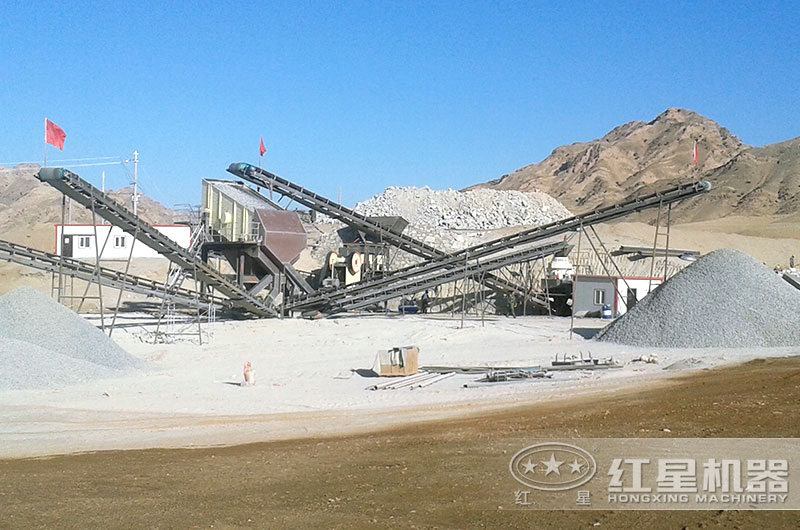 該廠花崗岩原料是以30元/噸買來,助力建廠 該廠花崗岩原料是以30元/噸買來,助力建廠