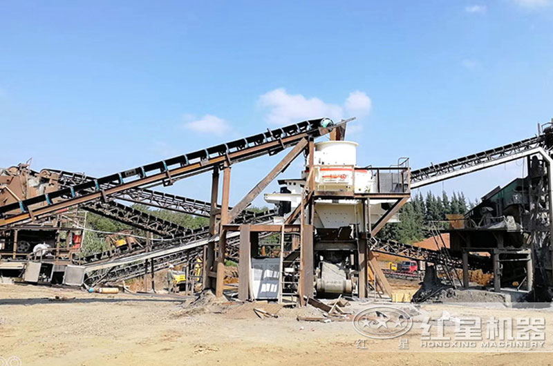 正在江蘇省金湖工作的HVI制砂機 正在江蘇省金湖工作的HVI制砂機