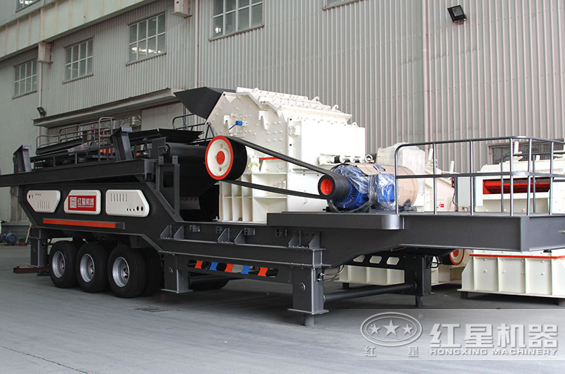 移動破碎石子機車間實拍圖 移動破碎石子機車間實拍圖