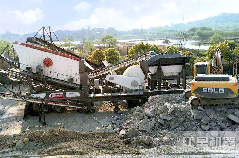 河北移動錘式破碎機生産現場圖 河北移動錘式破碎機生産現場圖
