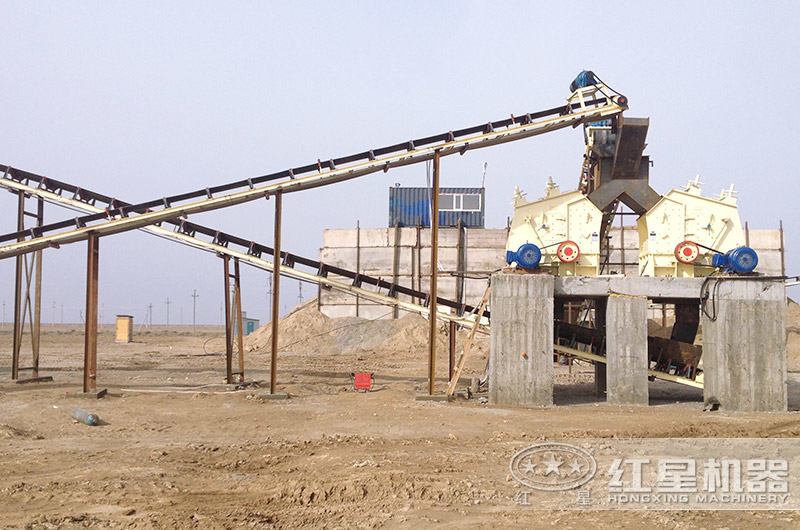 反擊式破碎機現場作業圖 反擊式破碎機現場作業圖