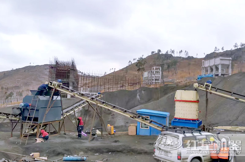 一萬多小型制沙機生産現場圖 一萬多小型制沙機生産現場圖