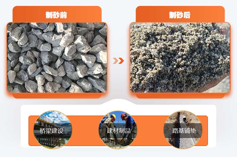 時産5噸制砂機制砂效果 時産5噸制砂機制砂效果
