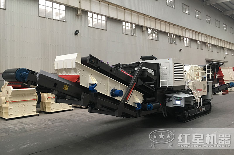 反擊破作為主機的履帶制砂機 反擊破作為主機的履帶制砂機