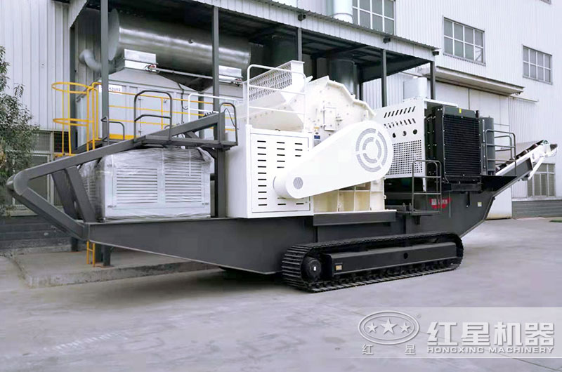 細碎機作為主機的履帶式制砂機 細碎機作為主機的履帶式制砂機