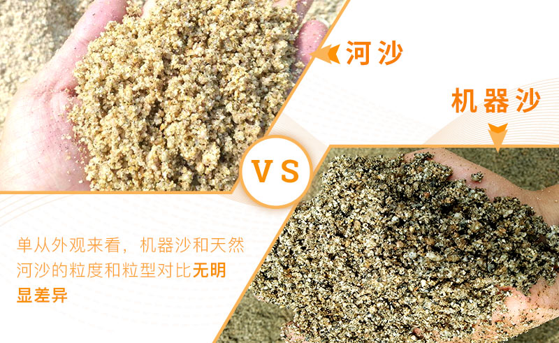 機器沙和河沙 機器沙和河沙
