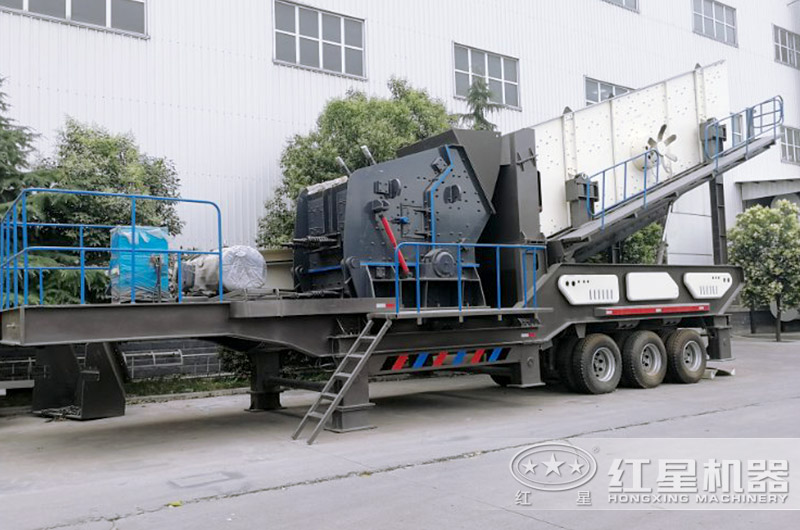 常見移動式建築垃圾破碎機_移動式反擊破 常見移動式建築垃圾破碎機_移動式反擊破