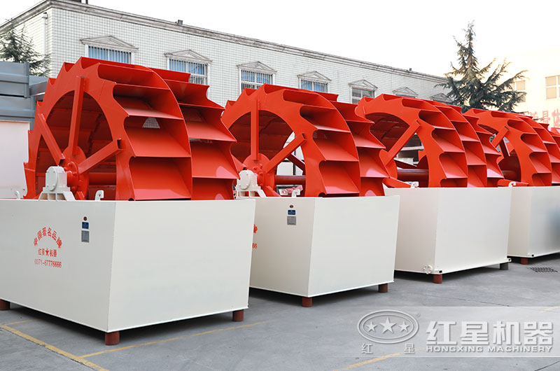 輪鬥式洗砂機廠區實拍圖,多種型号可選 輪鬥式洗砂機廠區實拍圖,多種型号可選