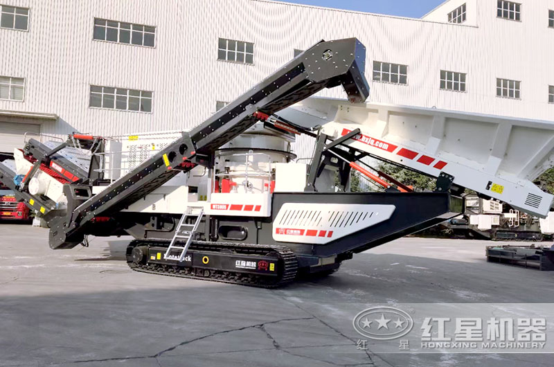 履帶式圓錐移動破碎機廠區實拍圖 履帶式圓錐移動破碎機廠區實拍圖