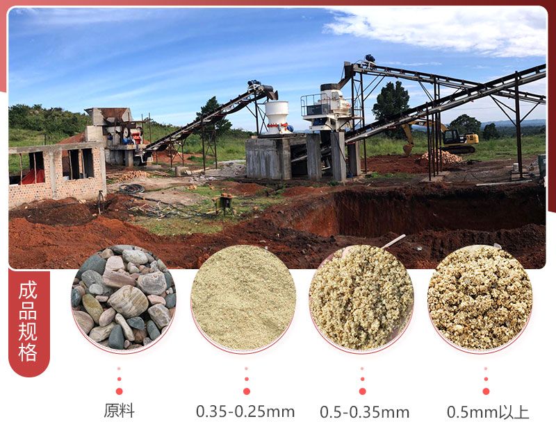 吉爾吉斯坦客戶粉碎石頭成沙子廠 吉爾吉斯坦客戶粉碎石頭成沙子廠