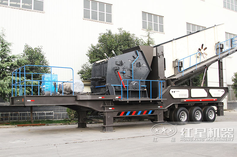 中型流動碎石機——搭配反擊式破碎機 中型流動碎石機——搭配反擊式破碎機