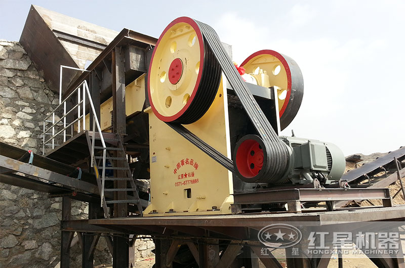 颚式煤炭破碎機作業現場 颚式煤炭破碎機作業現場