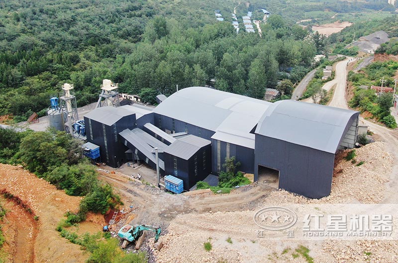 全封閉砂石廠 全封閉砂石廠