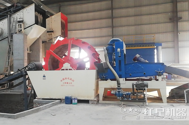 室内洗砂細沙回收一體機現場 室内洗砂細沙回收一體機現場