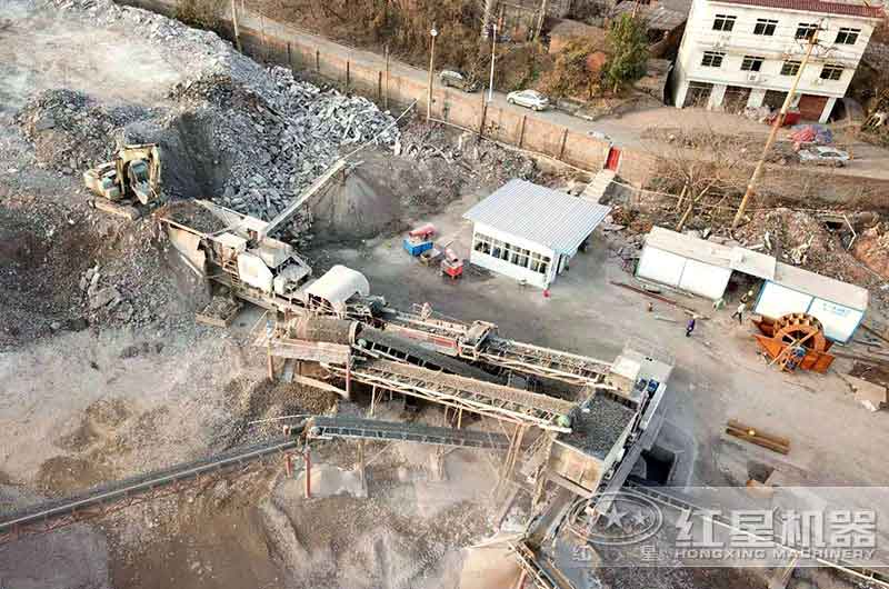建築垃圾處理現場 建築垃圾處理現場