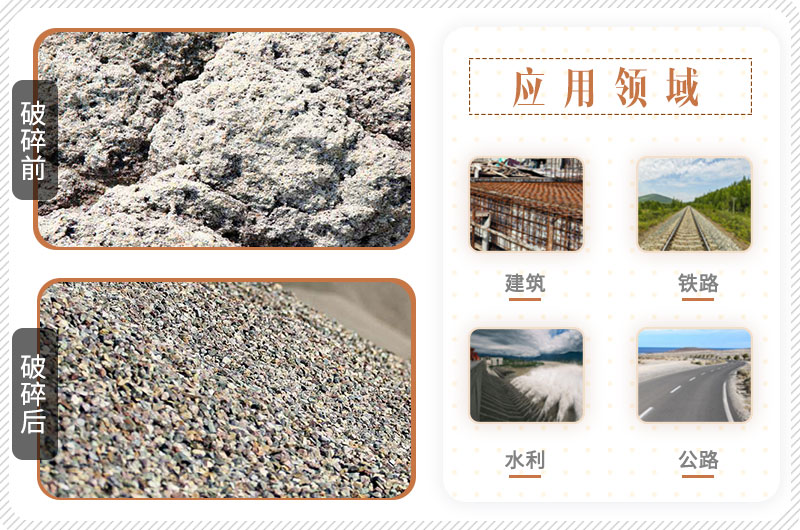 花崗岩破碎後應用 花崗岩破碎後應用