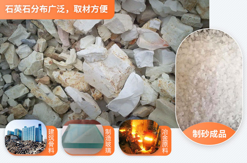 石英石制砂及用途 石英石制砂及用途