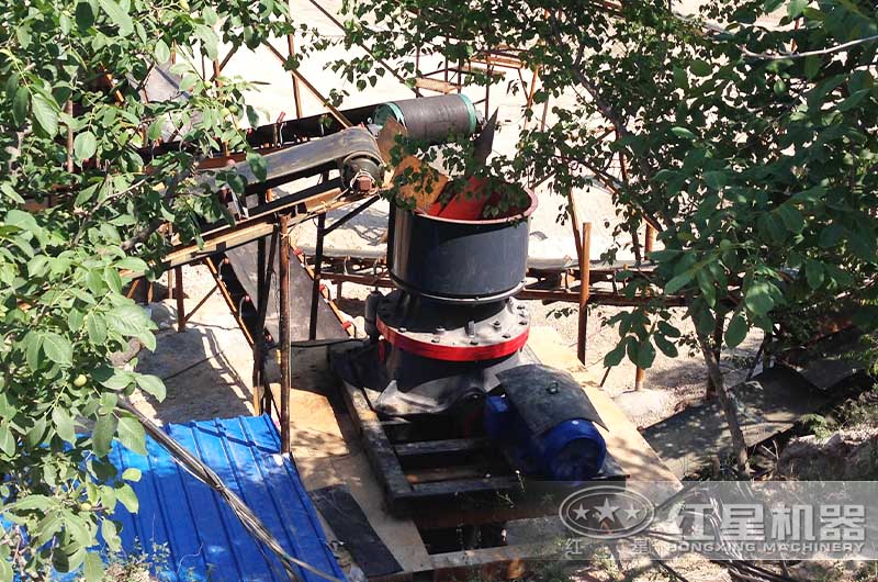 安徽日産六千噸碎石作業現場 安徽日産六千噸碎石作業現場