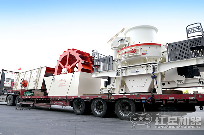 小石料制砂設備發貨現場 小石料制砂設備發貨現場