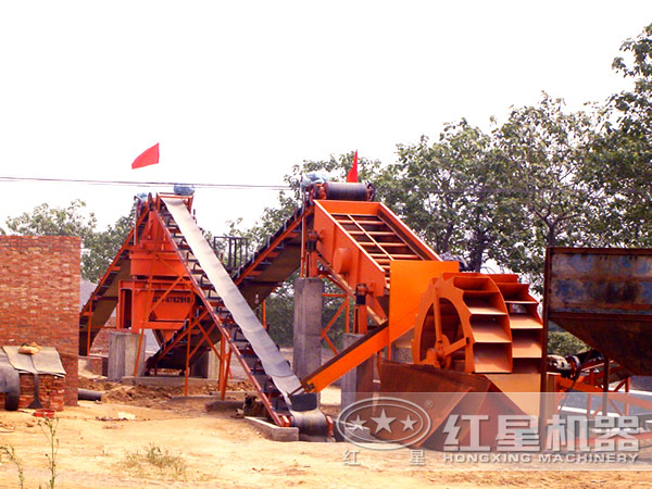 制砂生産線現場