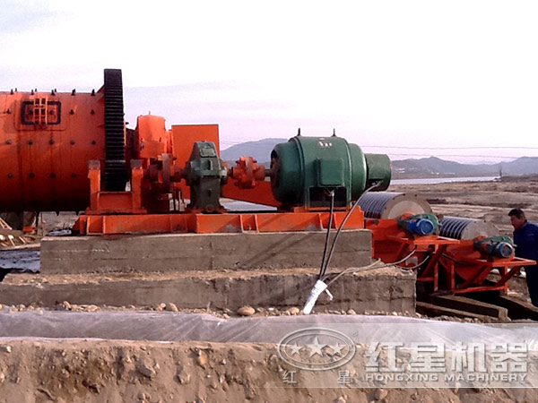 浮選工藝生産現場