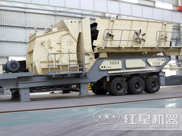 時産200噸移動破碎站