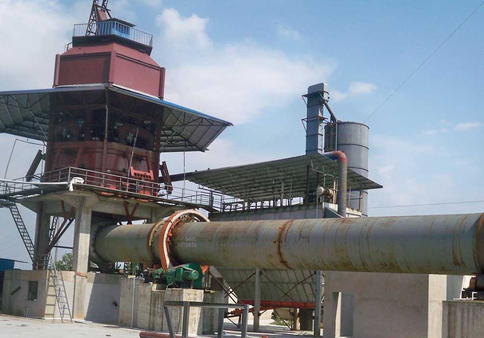 輝钼礦回轉窯