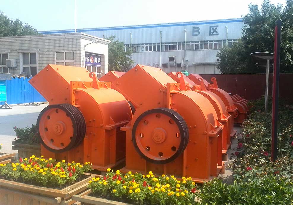 石灰石錘式破碎機