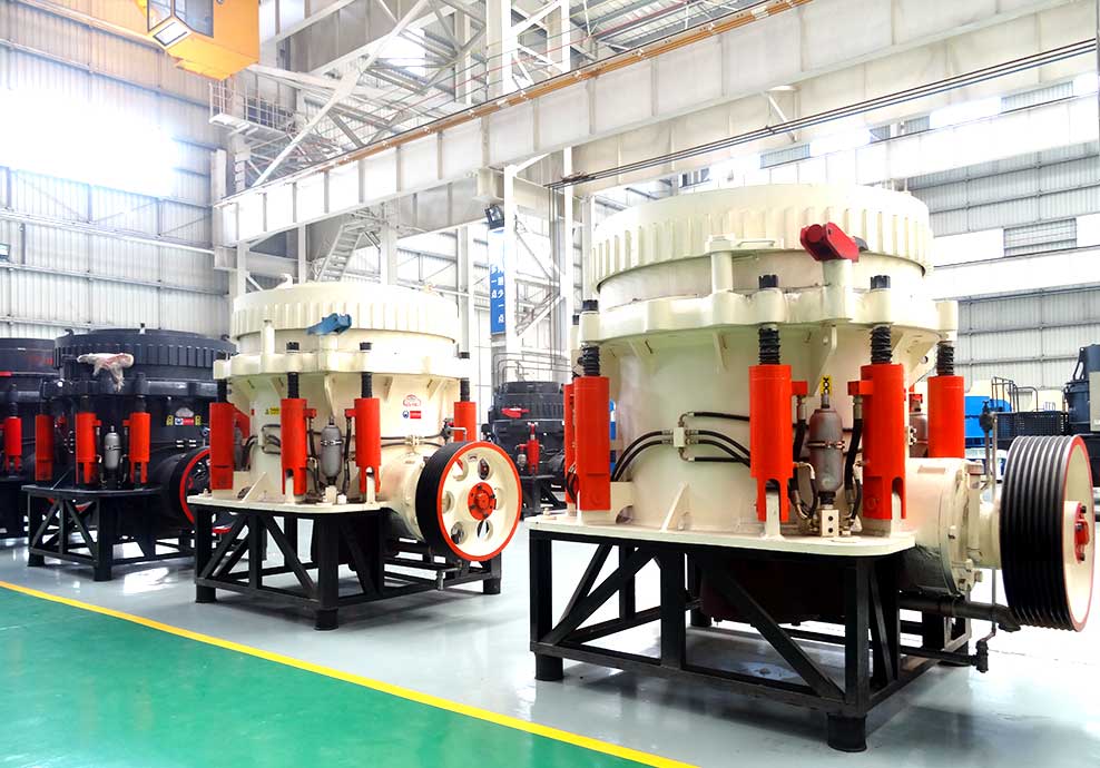 葉臘石圓錐破碎機