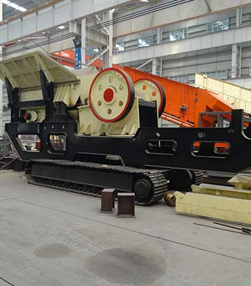 履帶式岩石破碎機