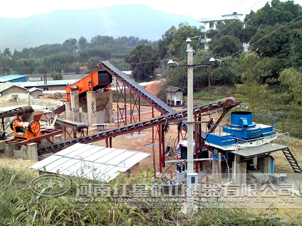花崗岩制砂生産線