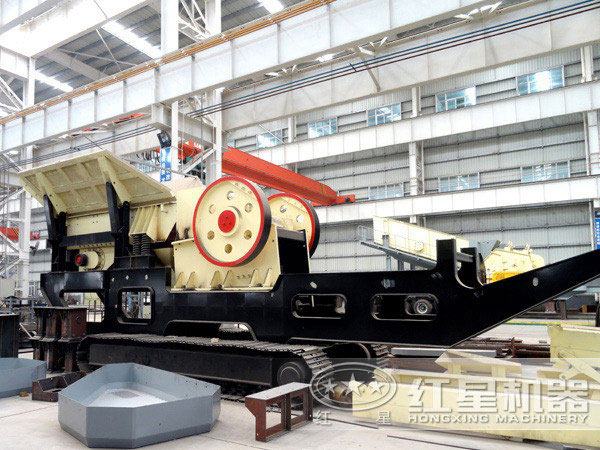 時産200噸移動破碎站