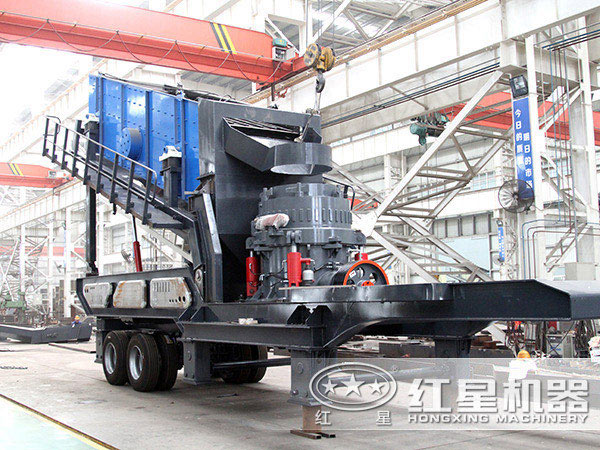 時産200噸移動破碎站