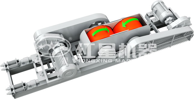 單輥式破碎機工作原理動态圖