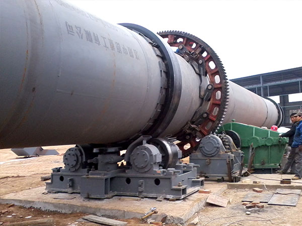 陶粒砂生産現場