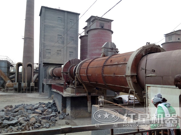 陶粒砂生産現場