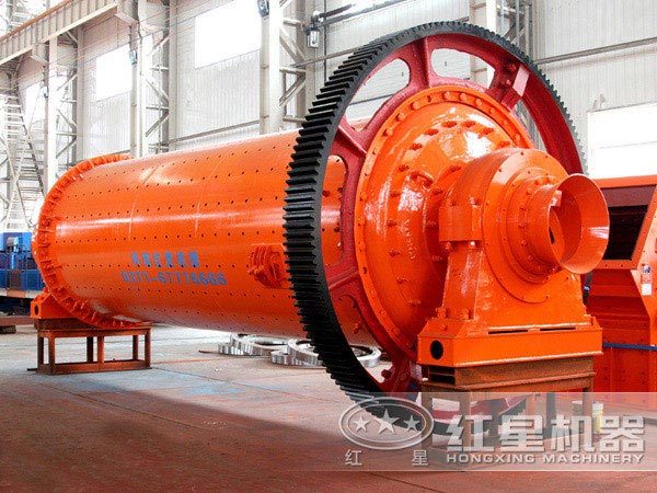 溢流型球磨機展示圖