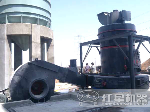 磨粉生産現場圖